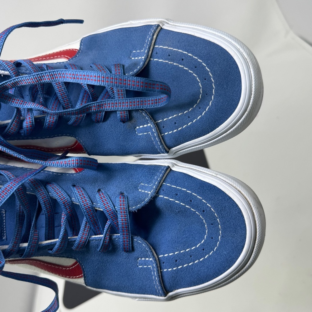 Vans women’s size 13 Sk8-Hi Sport Pop Vallartabl/Red white & blue - Picture 6 of 13